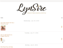 Tablet Screenshot of lynsire.com